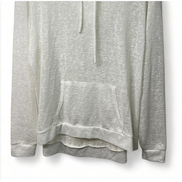 Weatherproof Vintage M/M Cream Polyester Light Sweater Hoodie - Picture 3 of 13